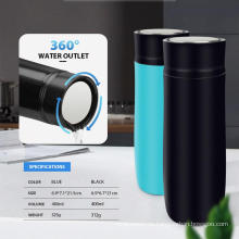 400ml 360° Wasserauslassdeckel Vakuum-Wasserflasche